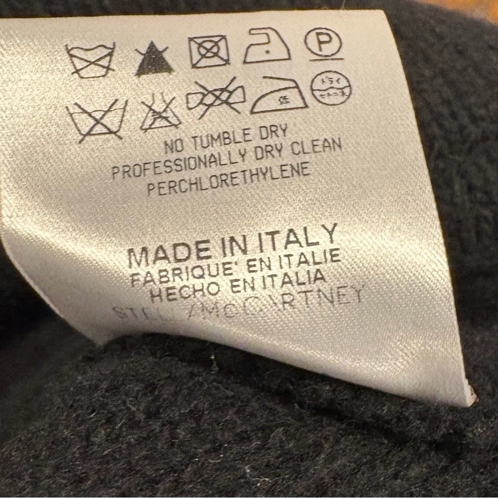Stella McCartney : Reversible Cape Cardigan | Black | Italian Size 36