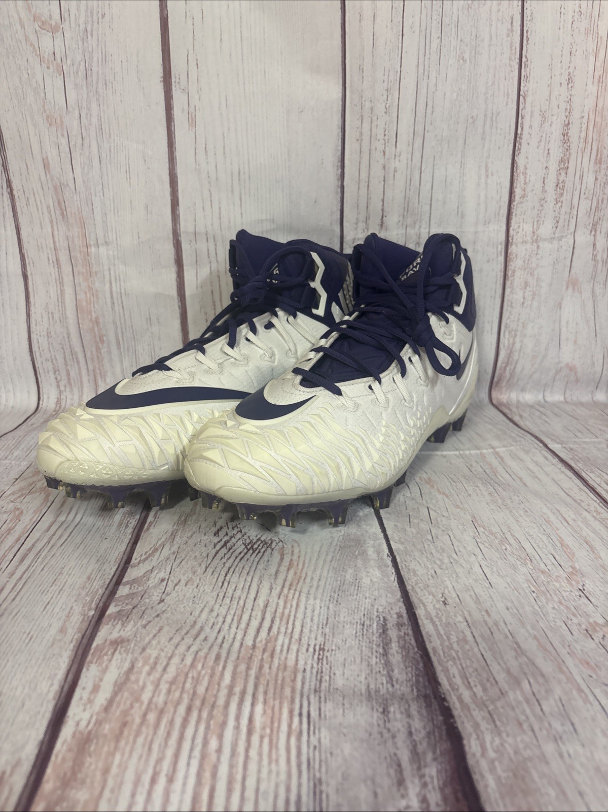 TCU Team Issued NIKE Force Savage Pro TD Promo Men’s Sz 14 Football 918346-150