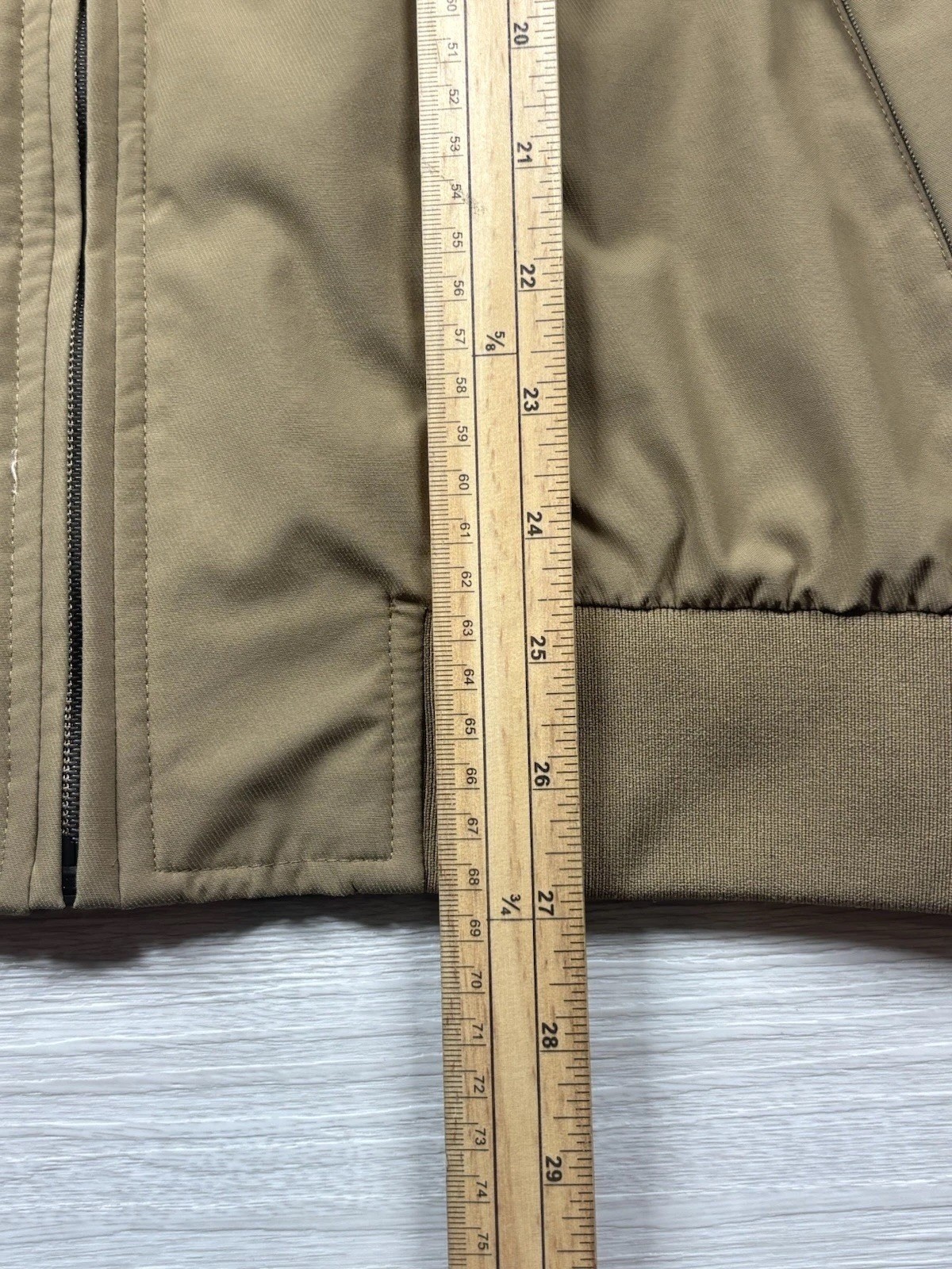 Fred Perry Brentham Jacket Medium Brown Pre Owned Excellent Condition