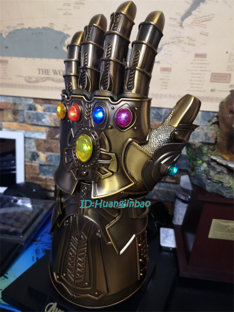 1/1 The Avenger Thanos Infinity Gauntlet Full Metal Wearable Infinity stones Cos