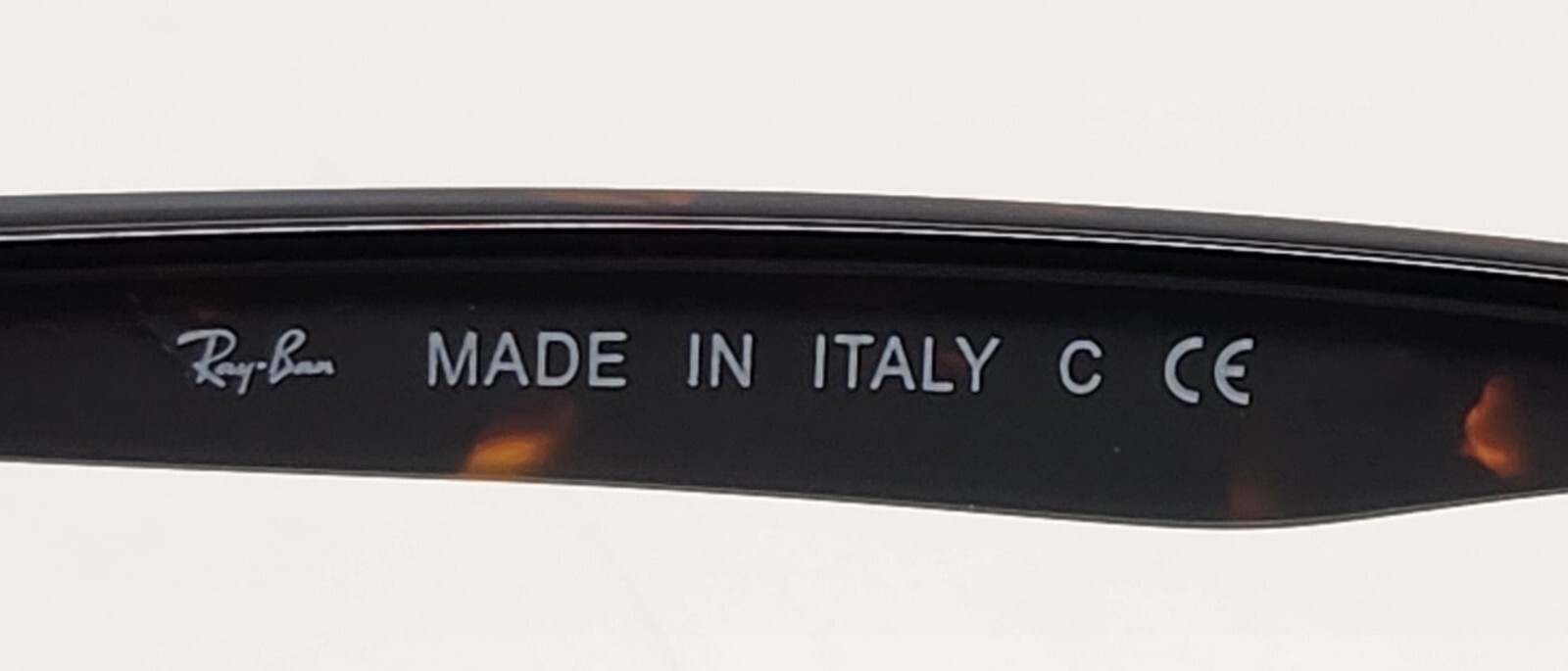 Ray-Ban Sunglasses Unisex Polished Light Havana Brown Oval 53mm 710/73