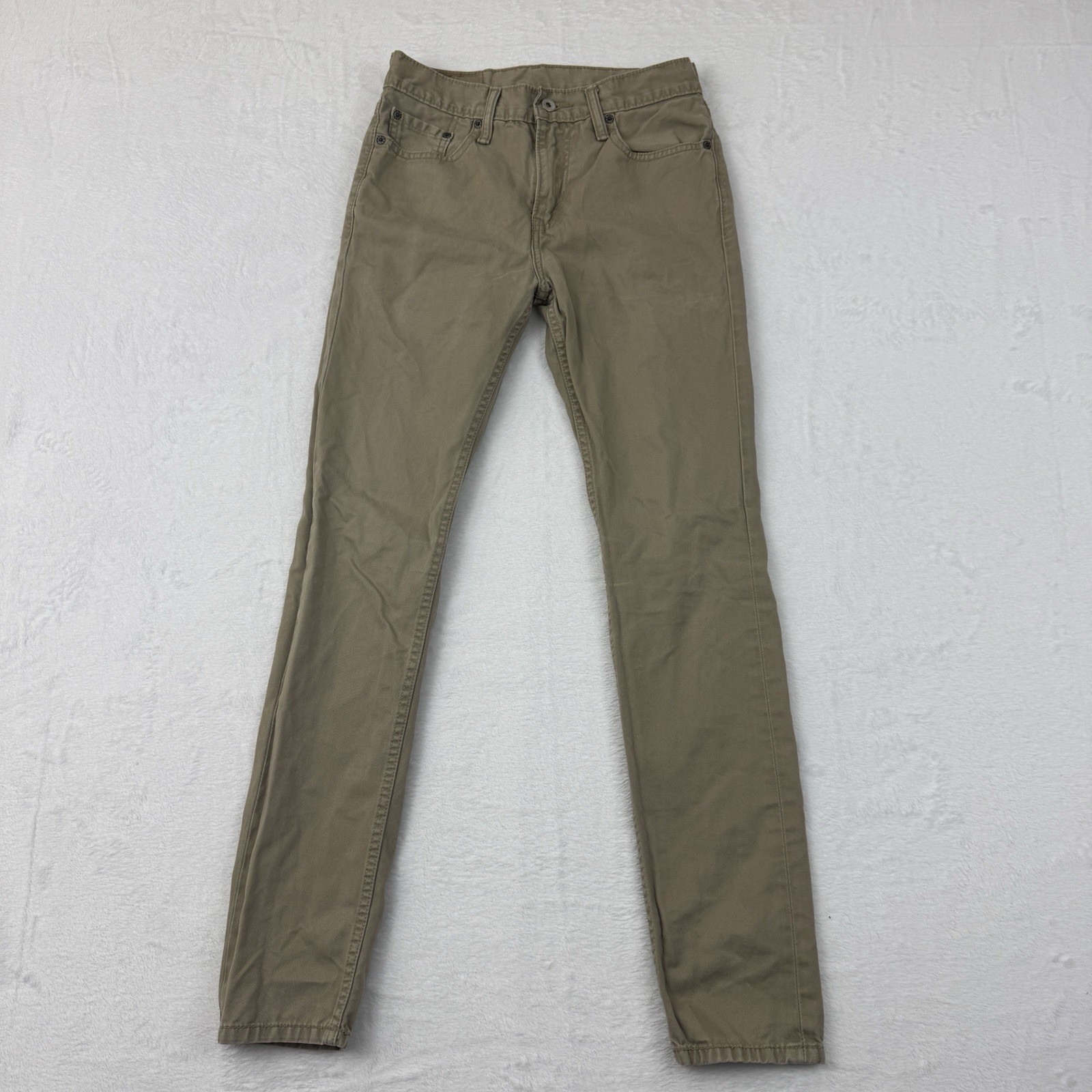 Levi’s 510 Men’s W29 x L32 Tan Skinny Fit Denim Jeans
