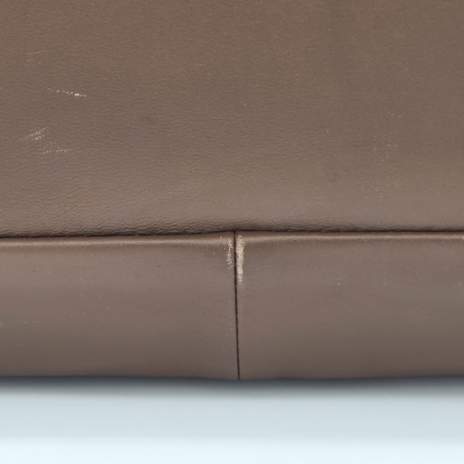 Coach Soho North South Chocolate Brown Leather Tote Shoulder Bag F17216