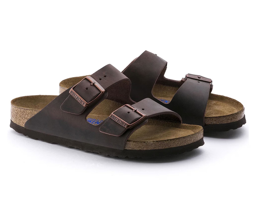 Birkenstock Arizona Soft Footbed Sandals Habana Oiled Leather Unisex Shoes 37-41