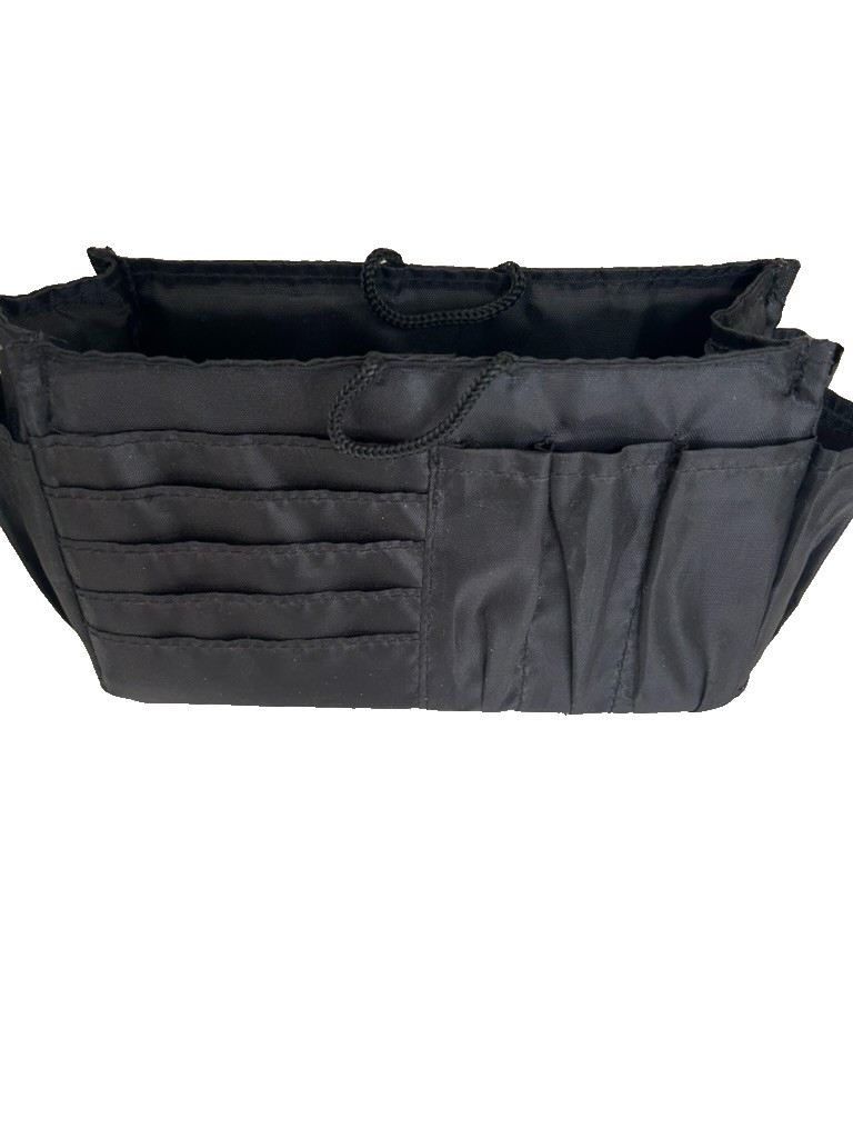 Miche Ebony Black Patent Embossed Magnetic Bag Purse Cover & Slip in Organizer