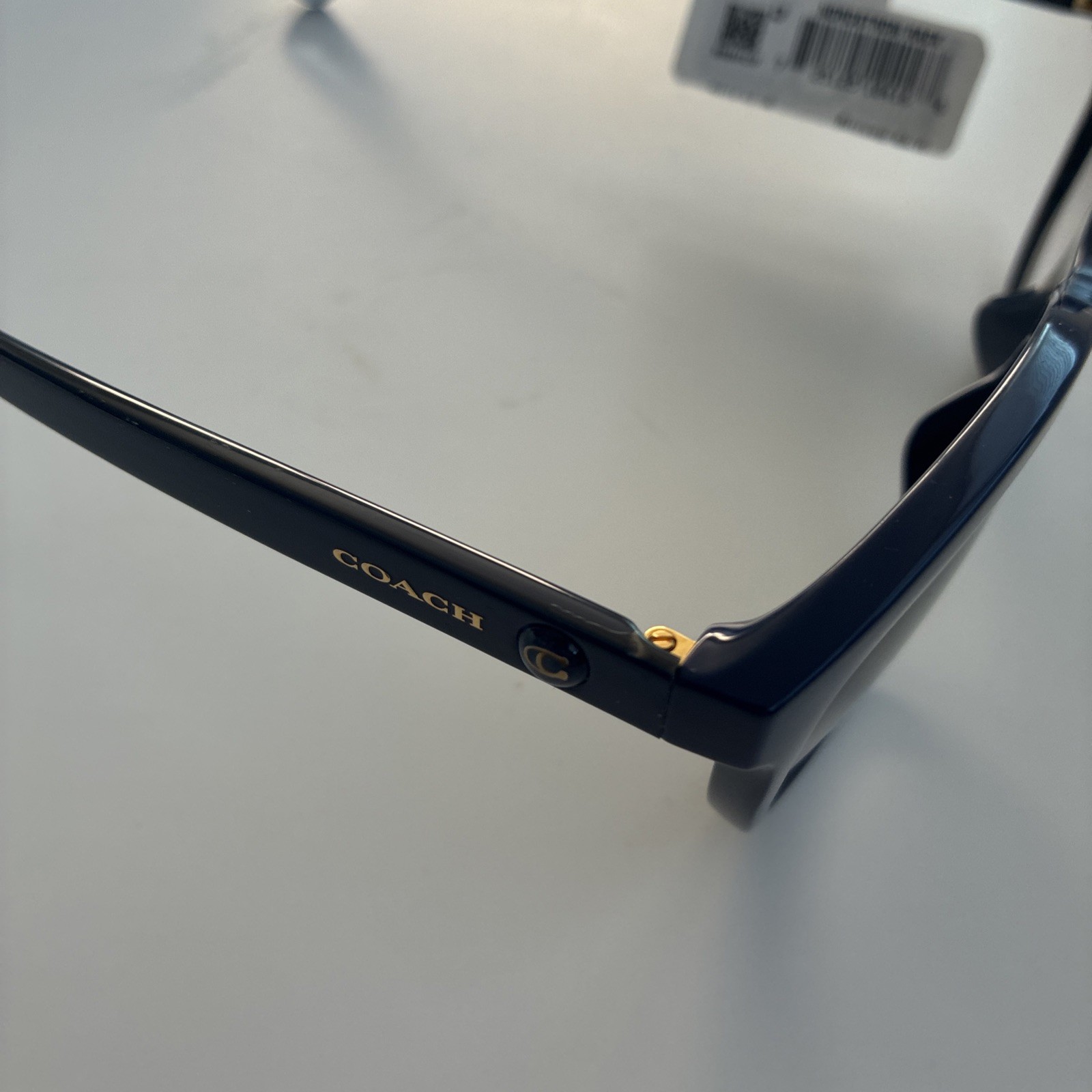 COACH Sunglasses OHC8285U 502879 DK BLUE Gradient Lens BRAND NEW! No Case!