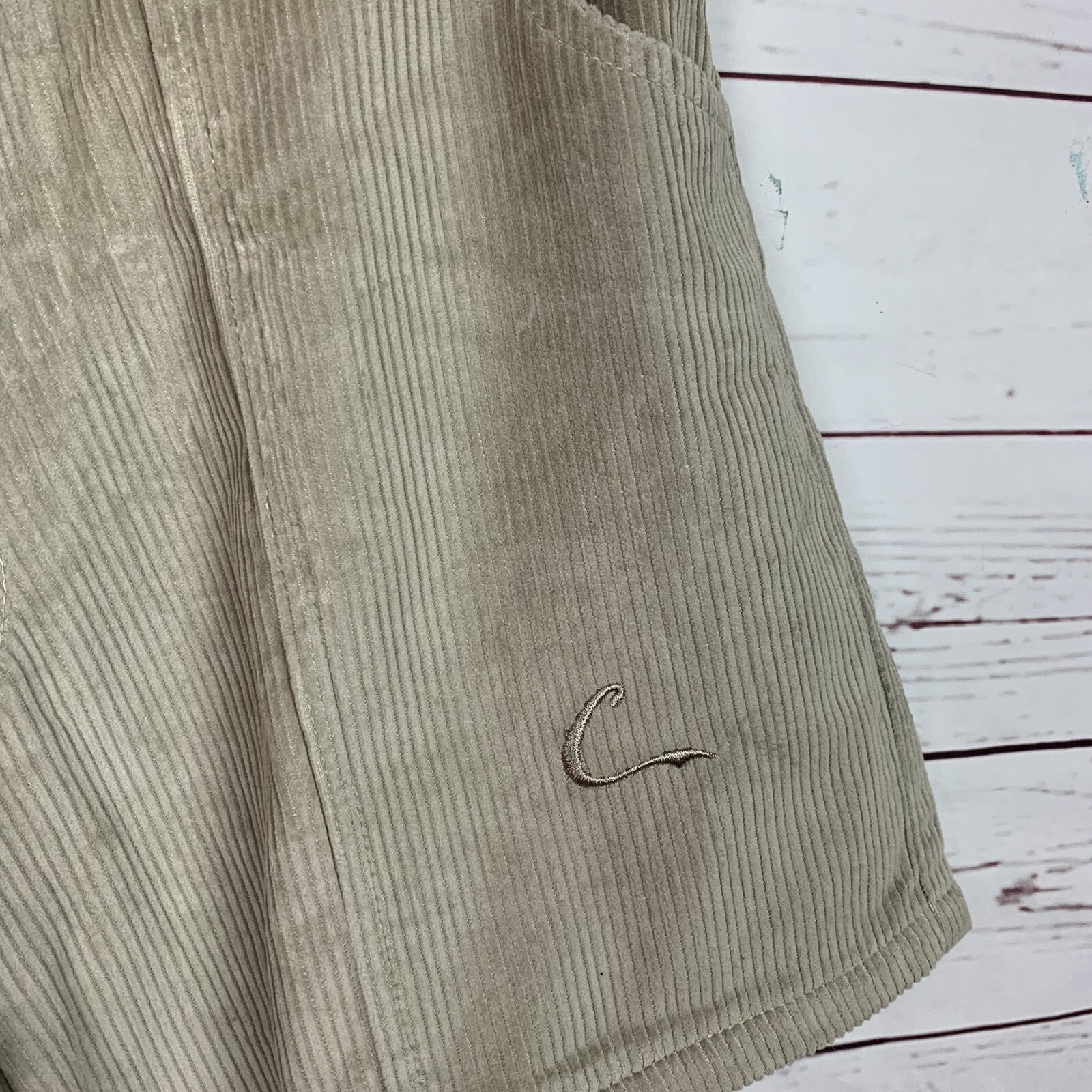 Vintage Tan Corduroy Classics OP Style shorts size 32