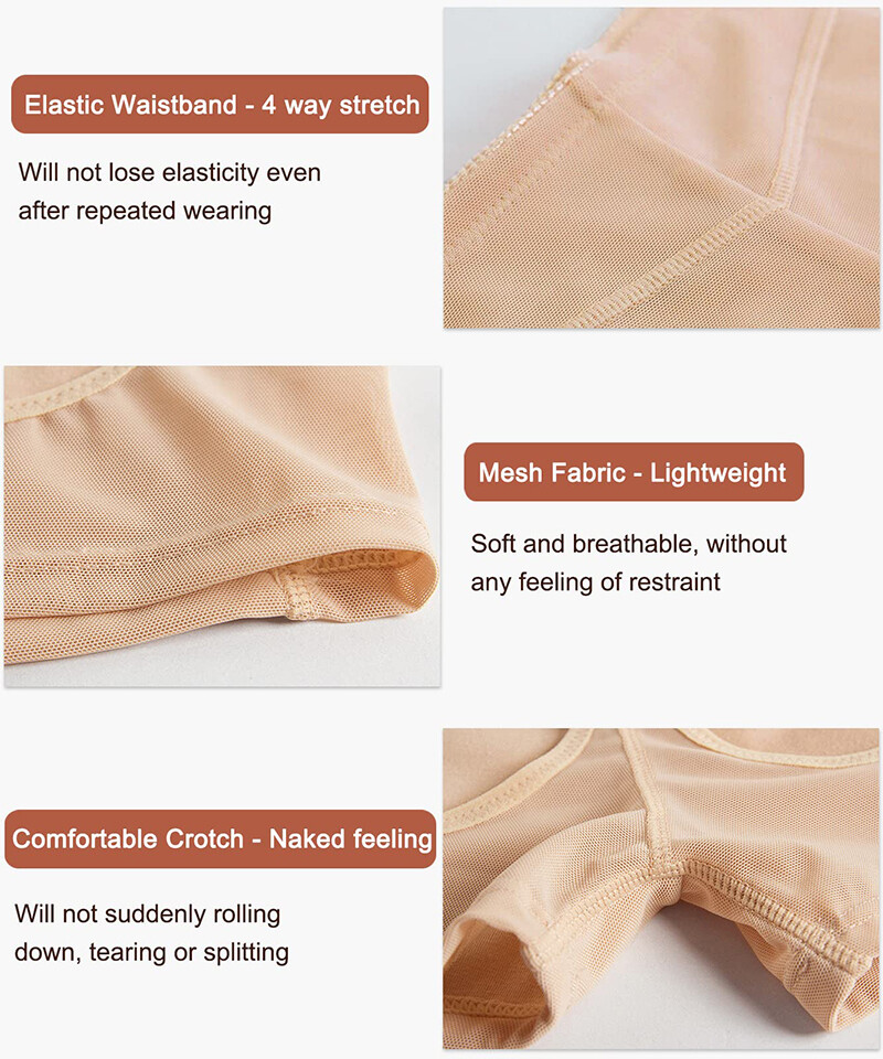 Hip Up Enhancer Panties Shapewear Women Butt Lifting Underpants Invisible Briefs