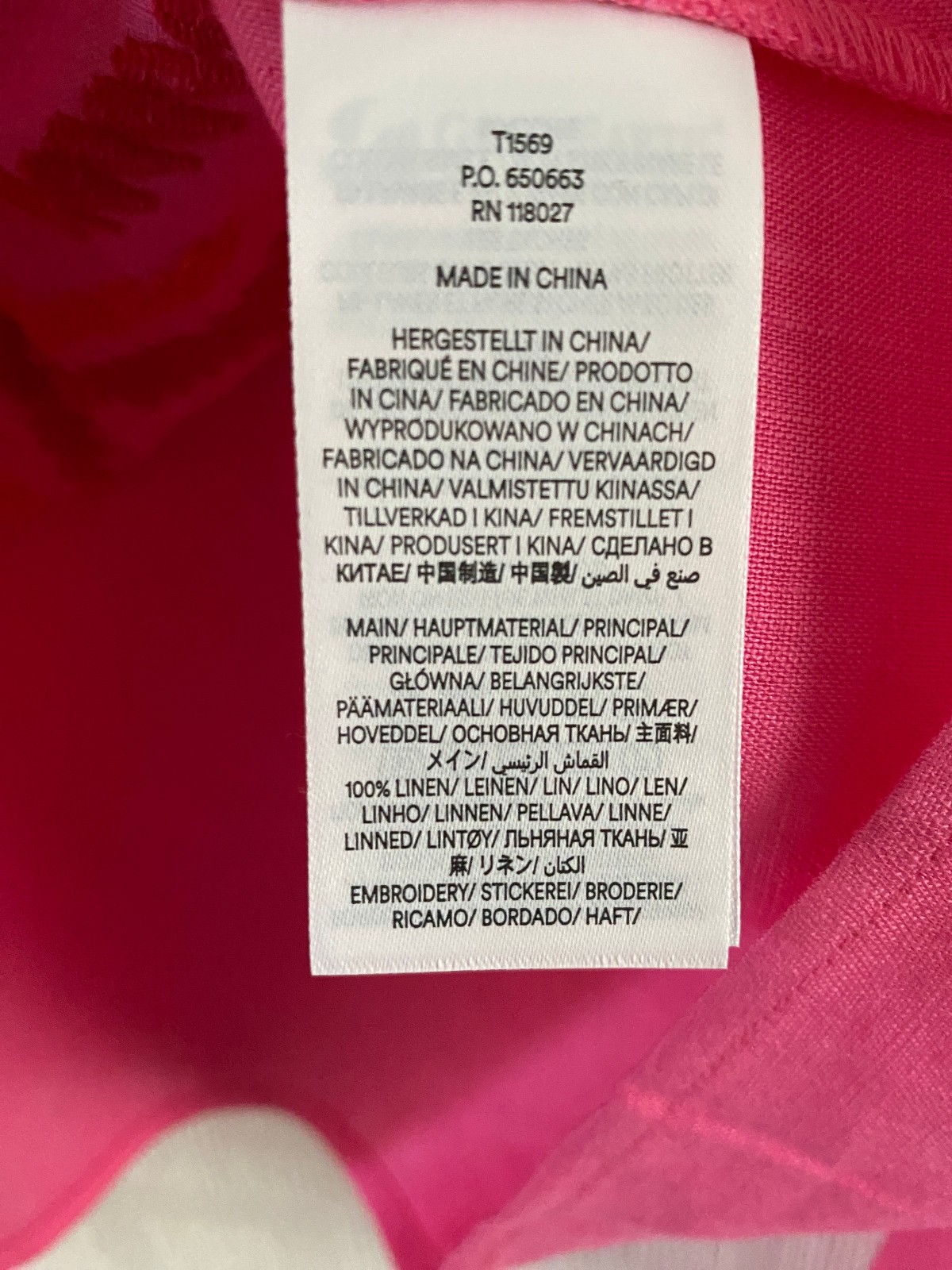 BODEN Bonnie Linen Embroidered Top size 10 NEW