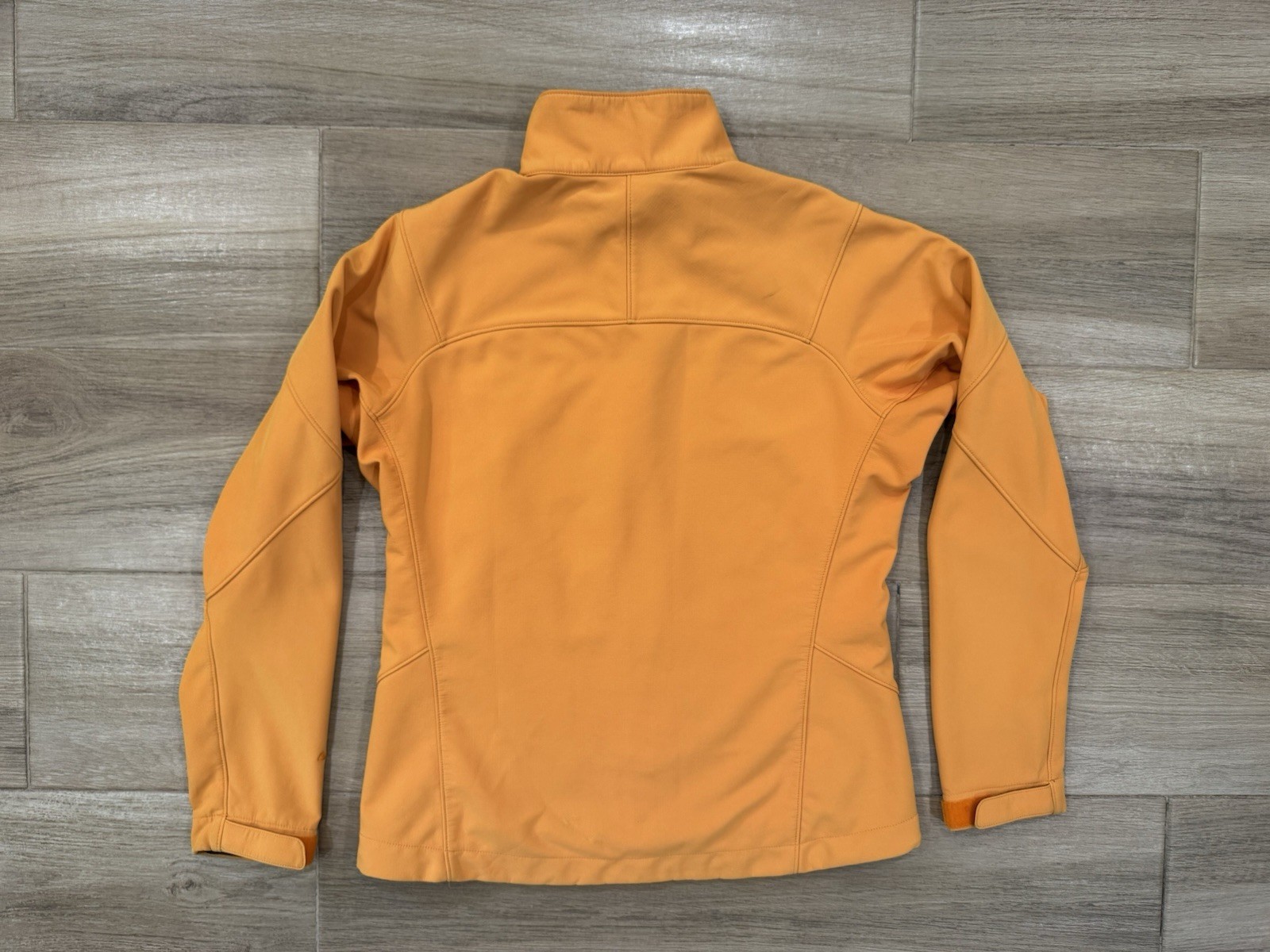 Patagonia Women’s Adze Softshell Jacket MEDIUM Orange Full Zip Outdoor *SEE PICS