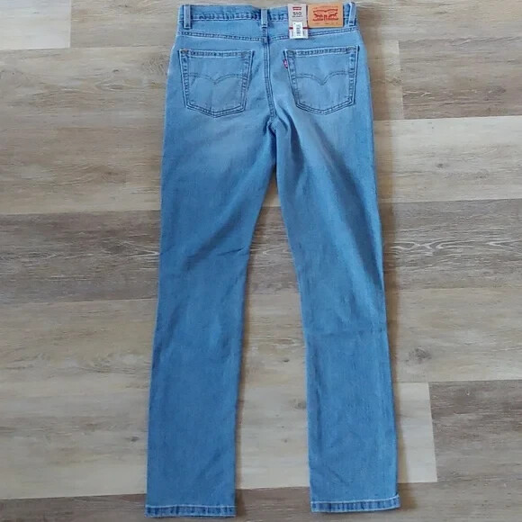 NWT Levi’s Performance 510 Skinny Boys Jeans Blue Size 18 (29×31)