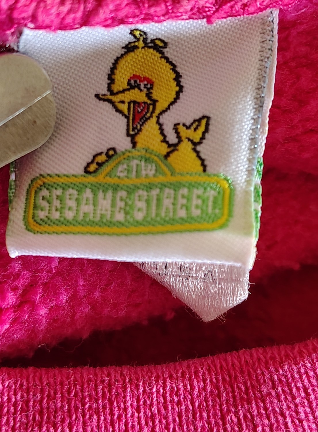 90’s Sesame Street Sweatshirt Pink Vintage Size 5T USA Made Music Band Americana