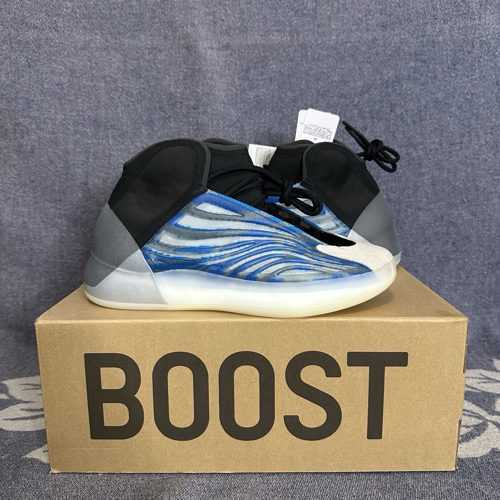 Yeezy YZY QNTM GZ8872 Frozen Blue KADMIE Adidas Basketball New In Box Size 9.5