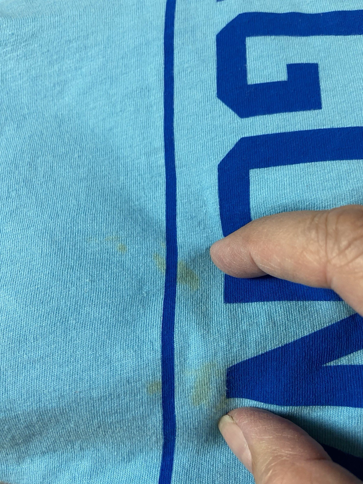 UWF Argonauts College Blue Long Sleeve Cotton T-Shirt Men’s M West Florida