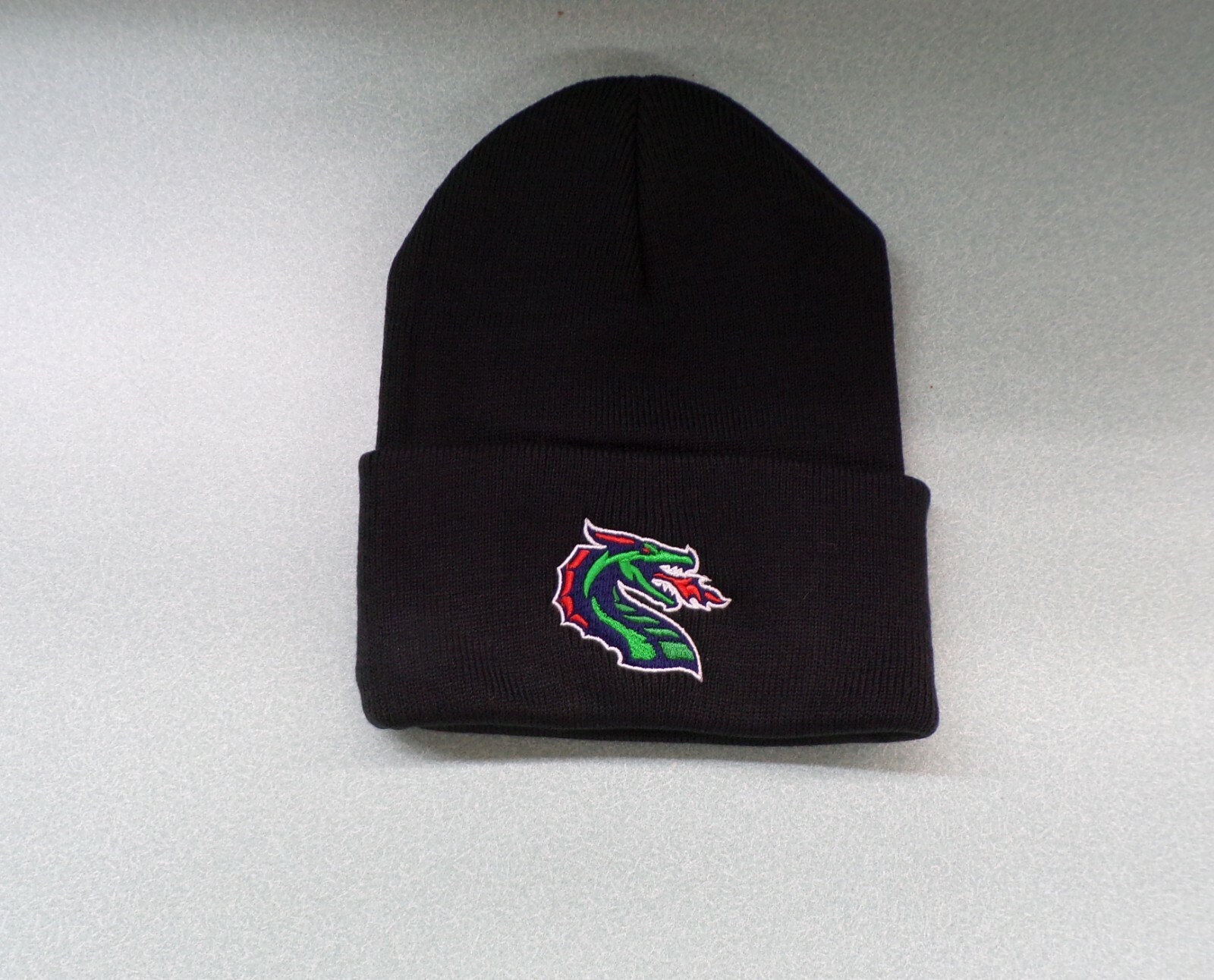 XFL Football Seattle Dragons Embroidered Cuffed Beanie Hat Cap Seahawks New