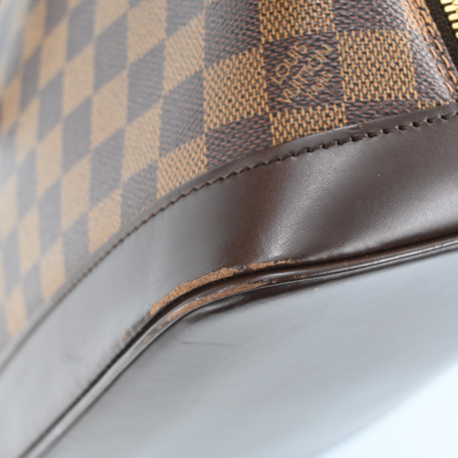 AUTH Louis Vuitton LV Hand Bag N51131 Alma Ebene Damier 4711251 N2785SA803
