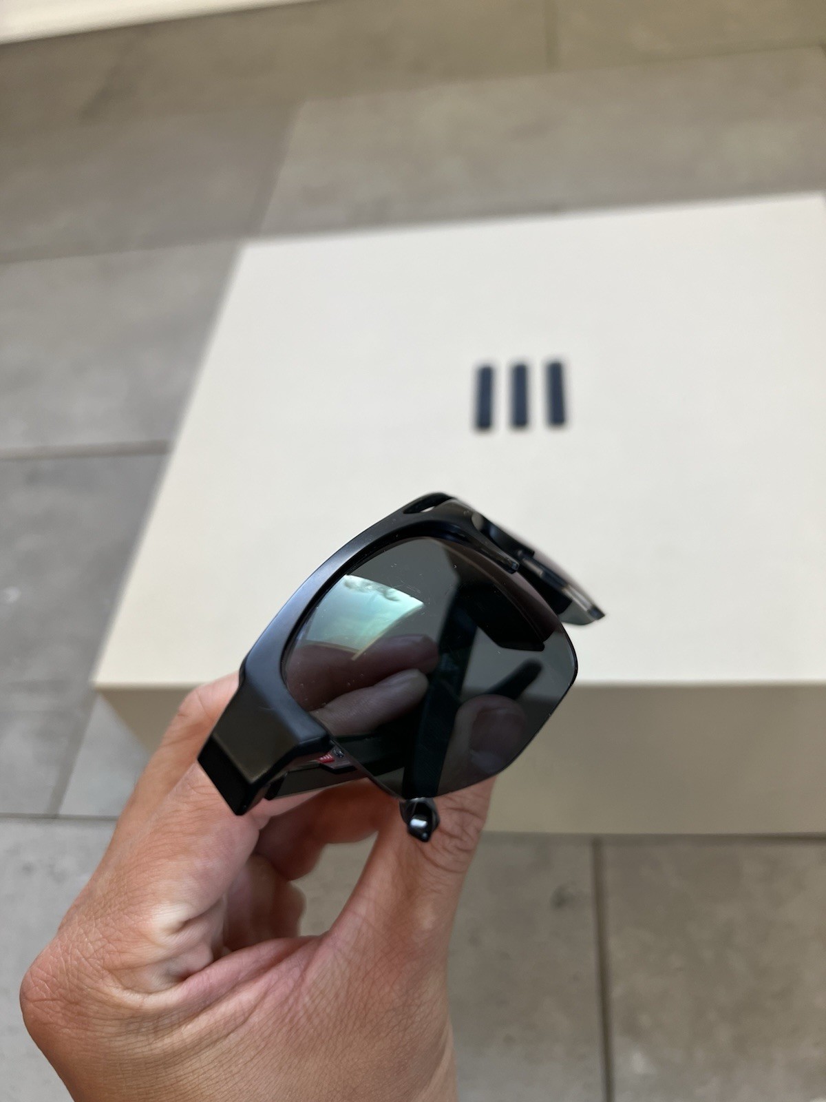Oakley Mercenary Matte Carbon Low Bridge Fit Made In USA Sunglasses OO9424F-0668
