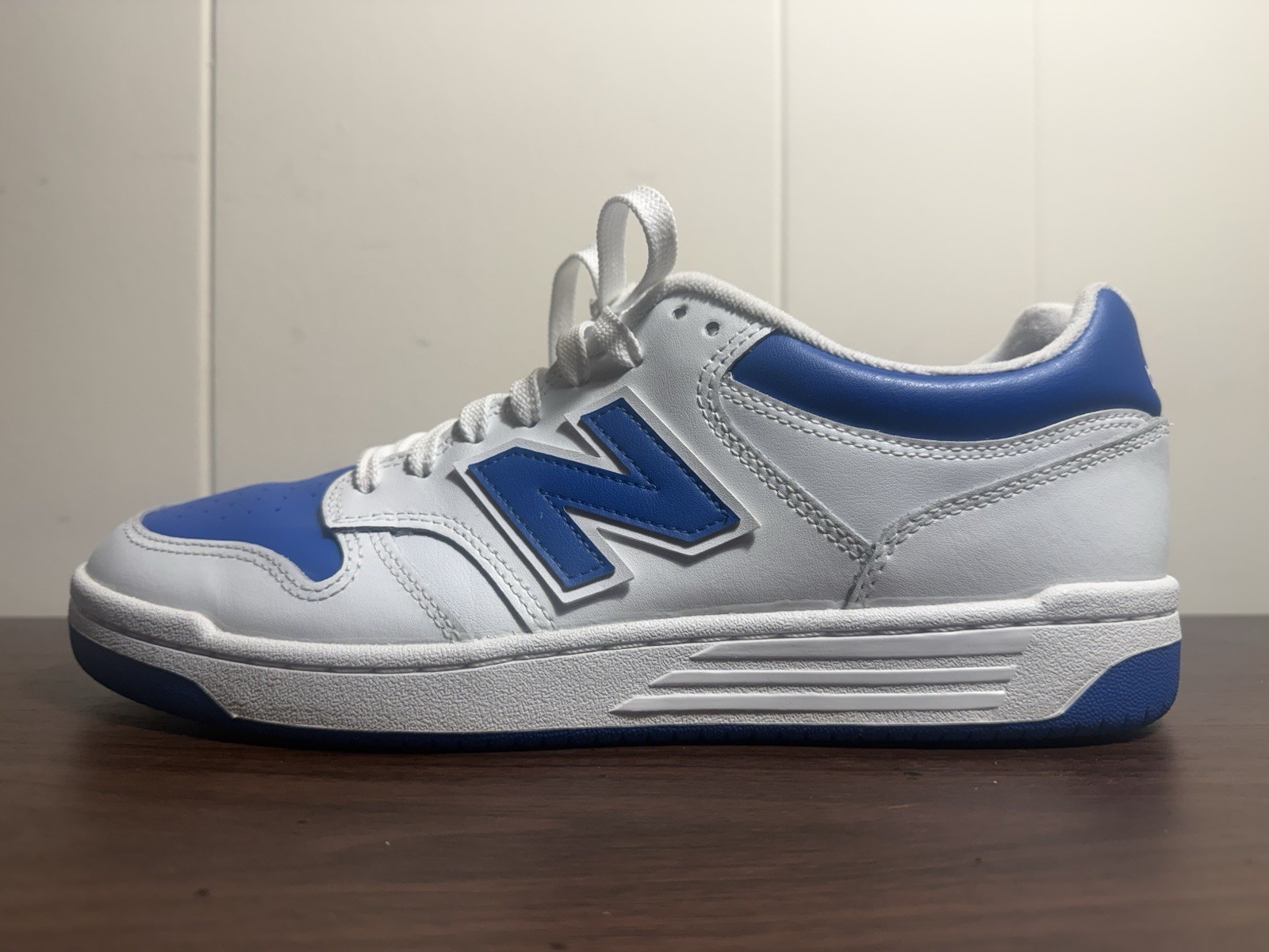 New Balance 480 White/Blue Mens Size 11