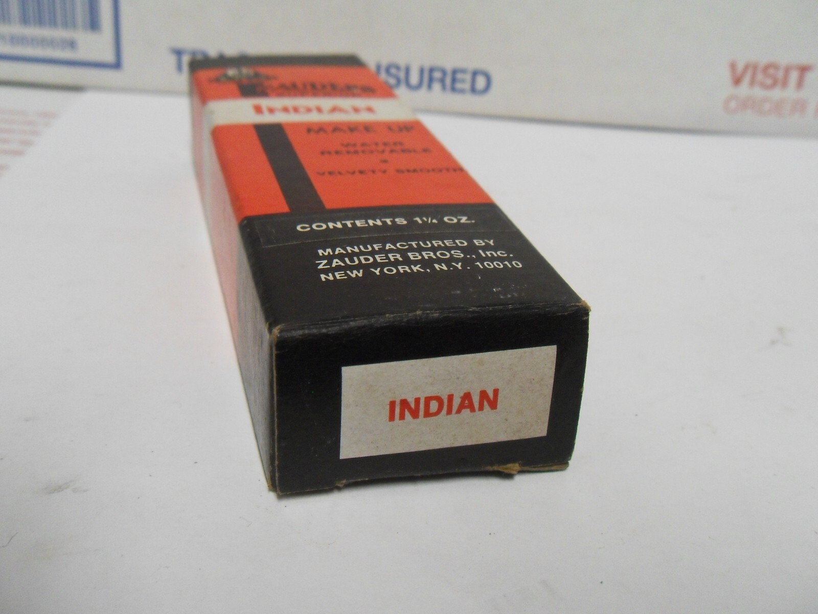 Vintage Zauders Superior Indian Makeup Zauder Brothers NY 1 1/4 oz 90% Full