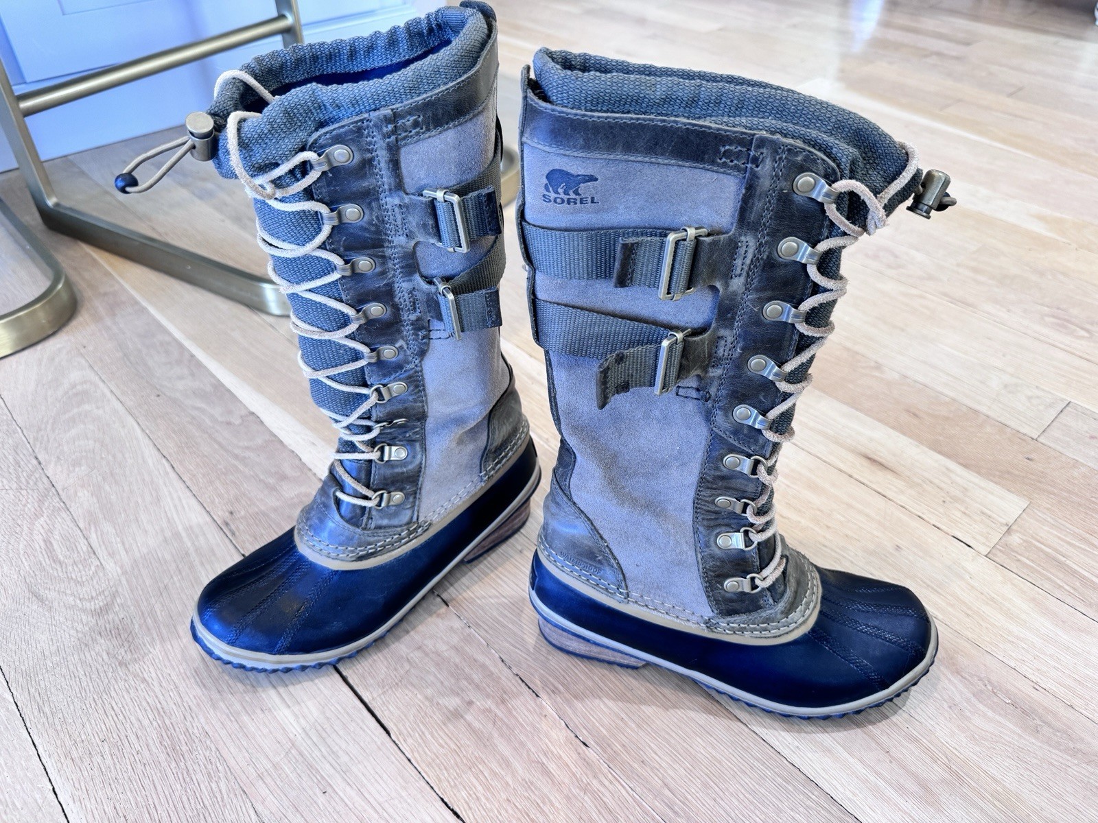 Sorel Conquest Carly II Tall Waterproof Winter Boots Womens Size 8.5 EUR 39.5