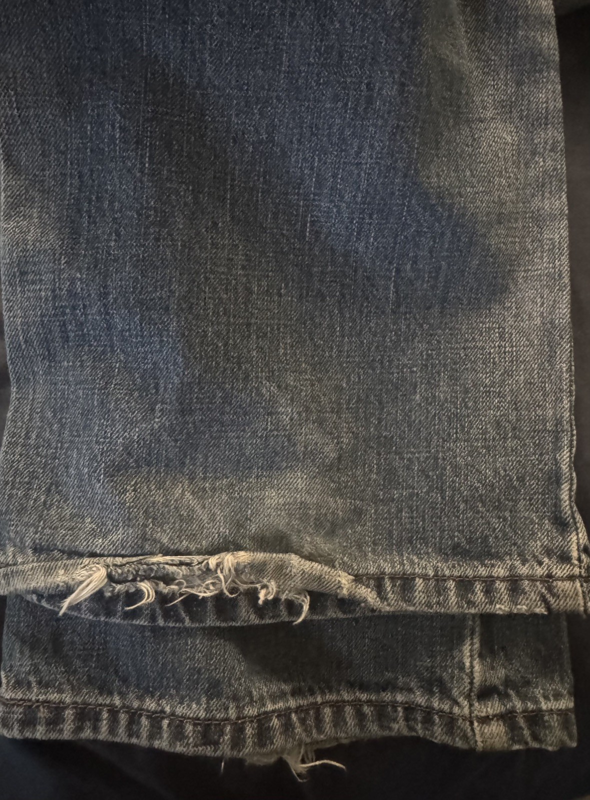 Vintage Levis jeans Men’s 34×32 Blue 527 Low Boot Bootcut Distressed Faded Y2k