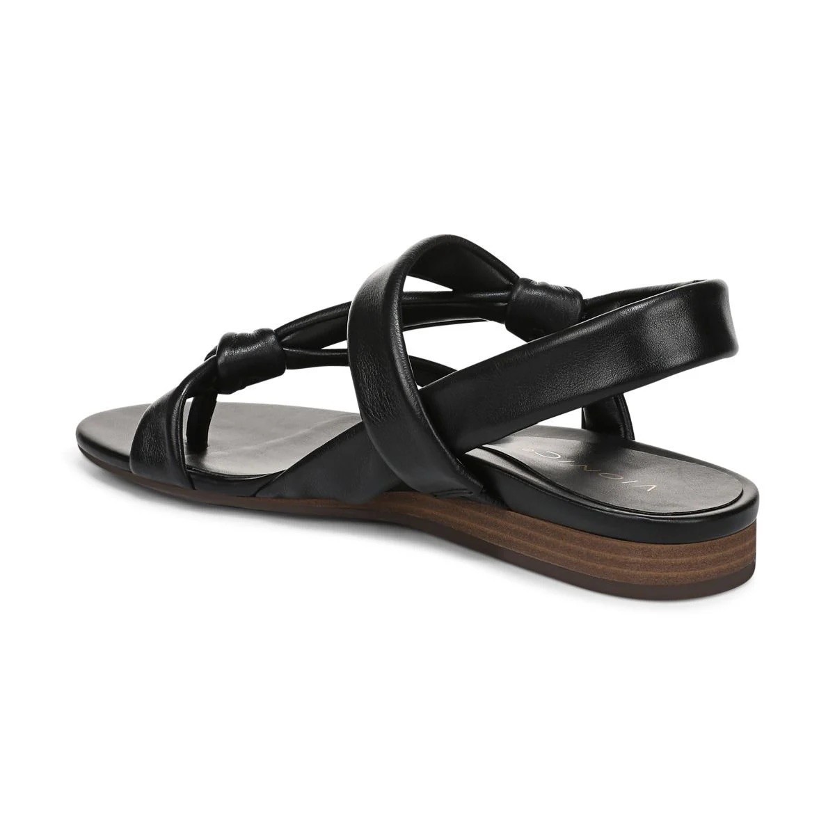 Vionic Geneva Strappy Toe Post Sandal Women’s Leather Arch Support Comfort