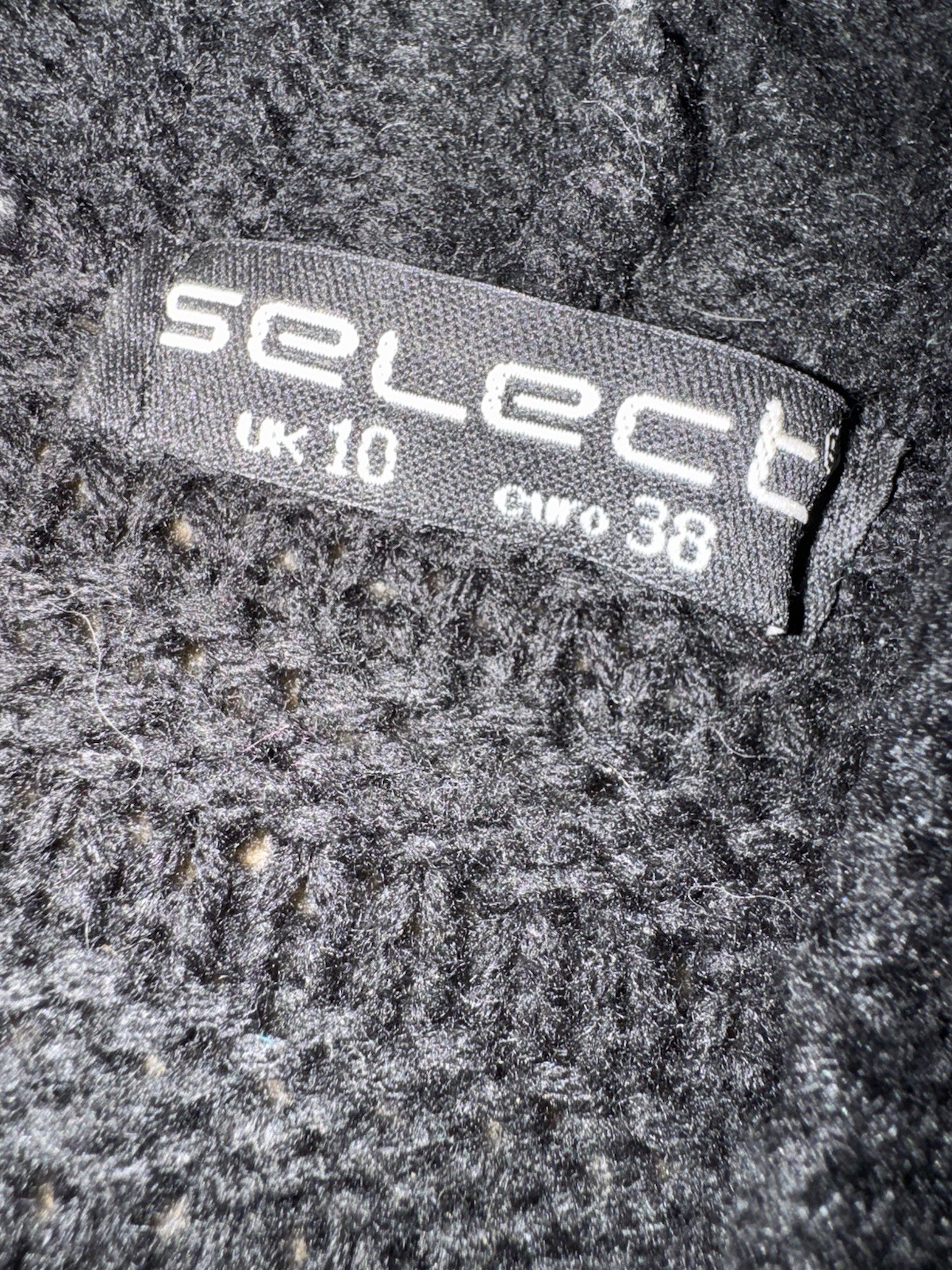 Black Hooded Cardigan Select UK 10 euro 38 Casual Basic