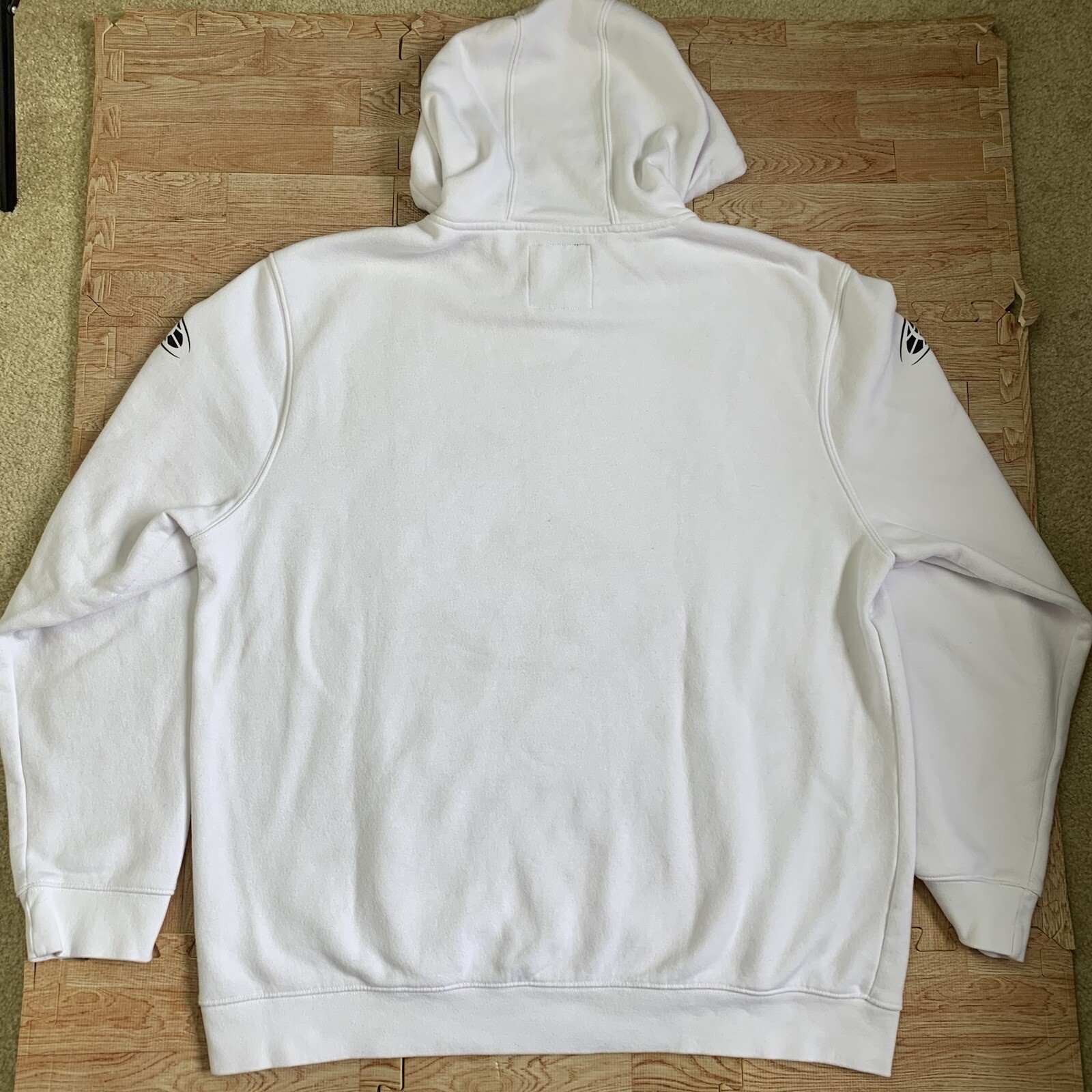 Fox Racing Development Foyl Pro Circuit Hoodie White XXL Sweatshirt Style 30572