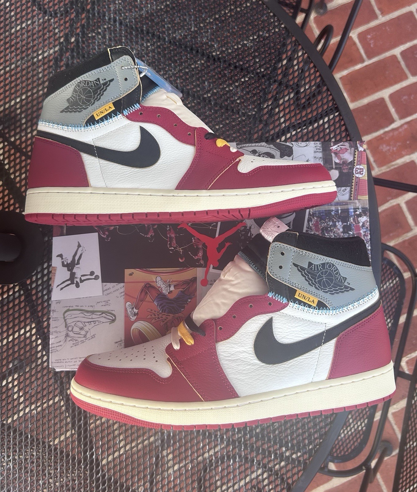 Jordan 1 Retro High OG SP Union LA ‘Chicago Shadow’ Size 13; BRAND NEW