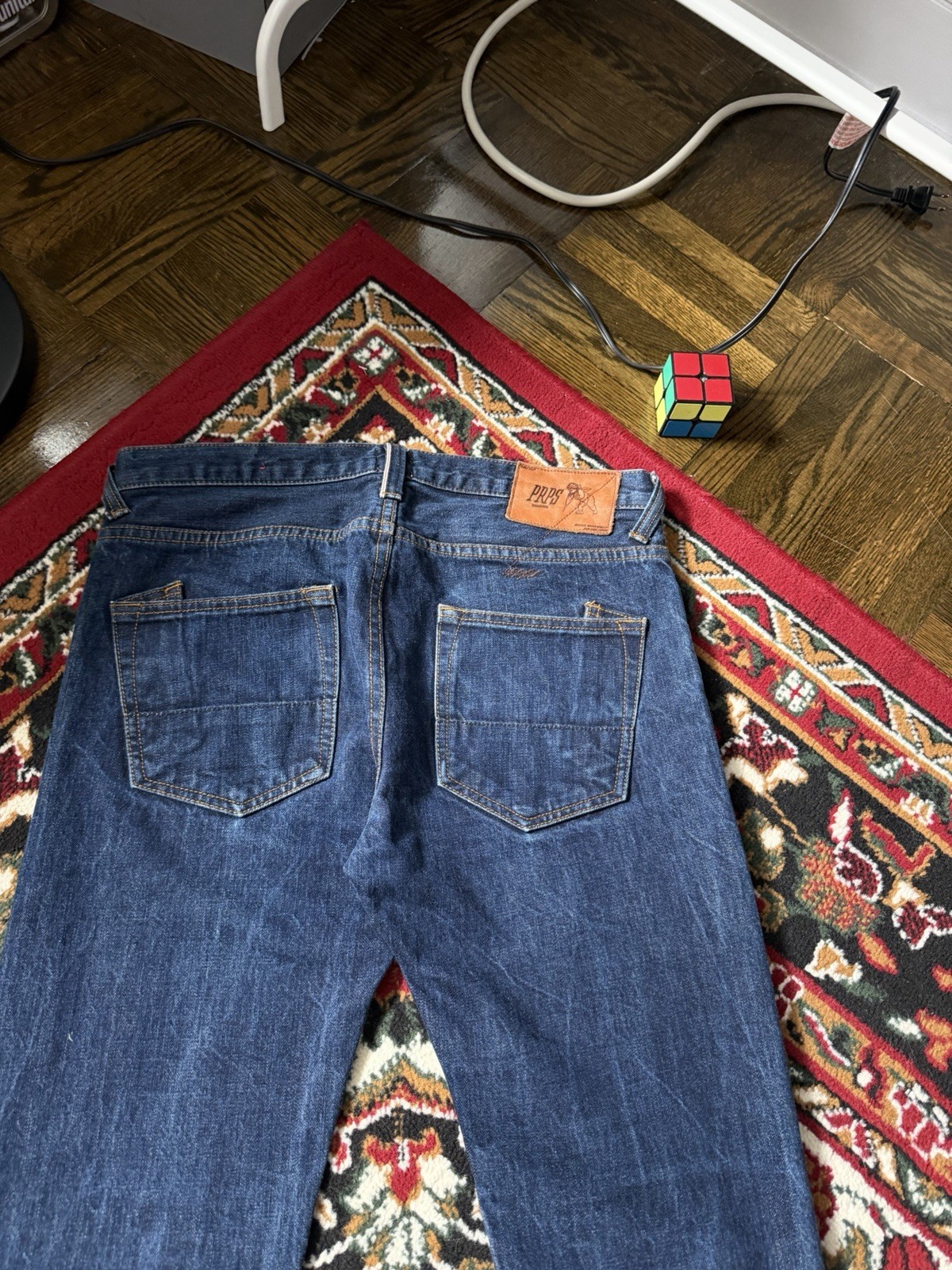 PRPS Selvedge Denim Jeans Janpanese Distressed Cotton Men’s 33