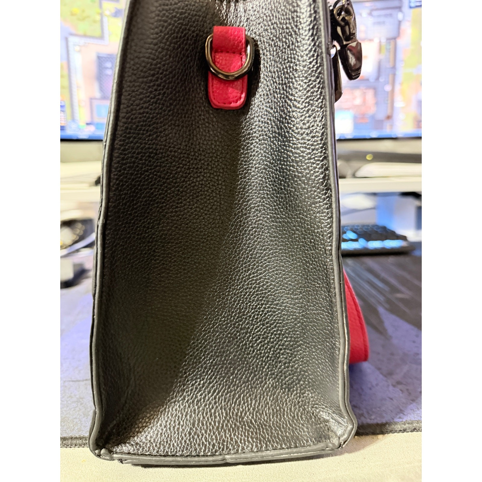 KAIDIFEINIROO Embossed Alphabet Top-Handle Satchel & Crossbody Purse
