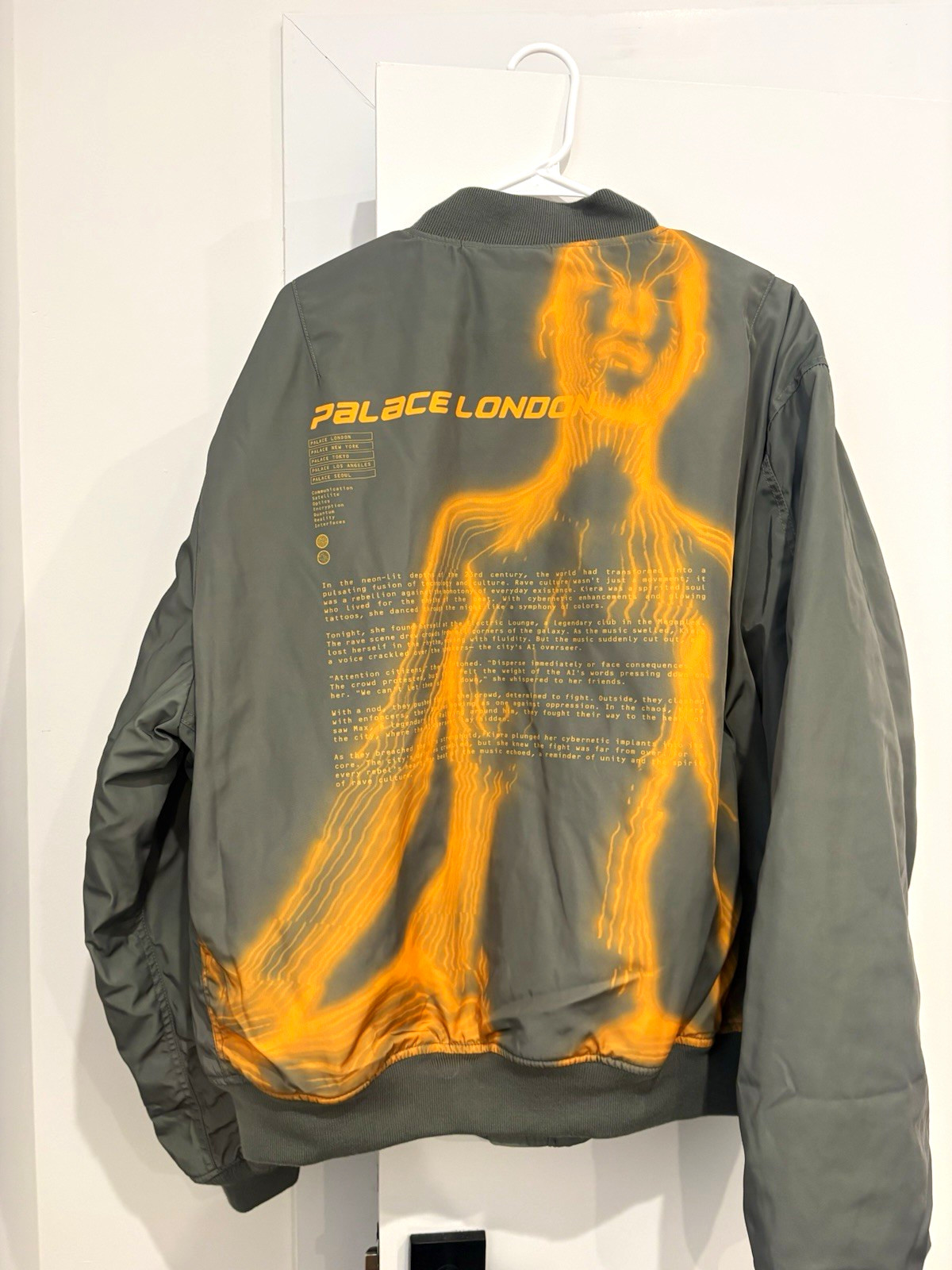 Palace Men’s Chakra Rave Jacket Size XL (Brand New Never Worn)