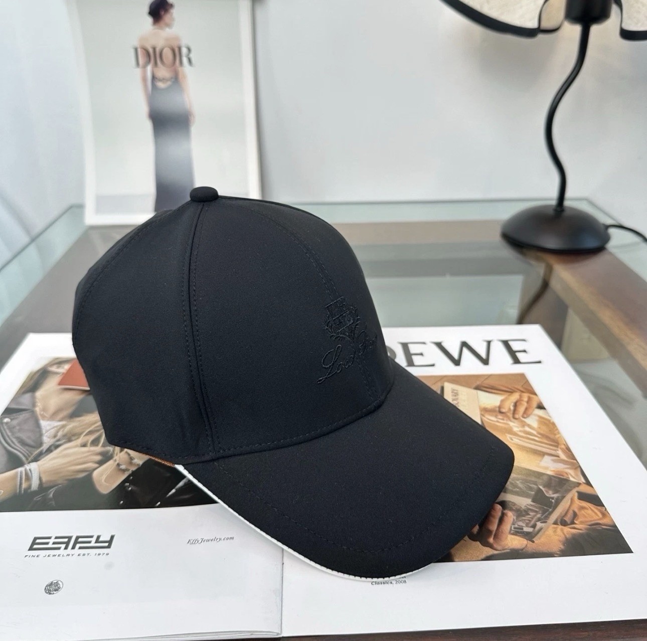 Loro Piana Adjustable Baseball Cap with Elastic Band
