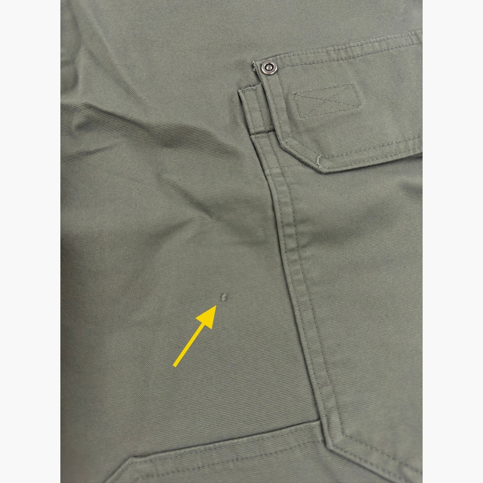 Duluth Trading Co Fire Hose Ultimate Cargo Pants Relaxed Fit Gunmetal Grey 35×34