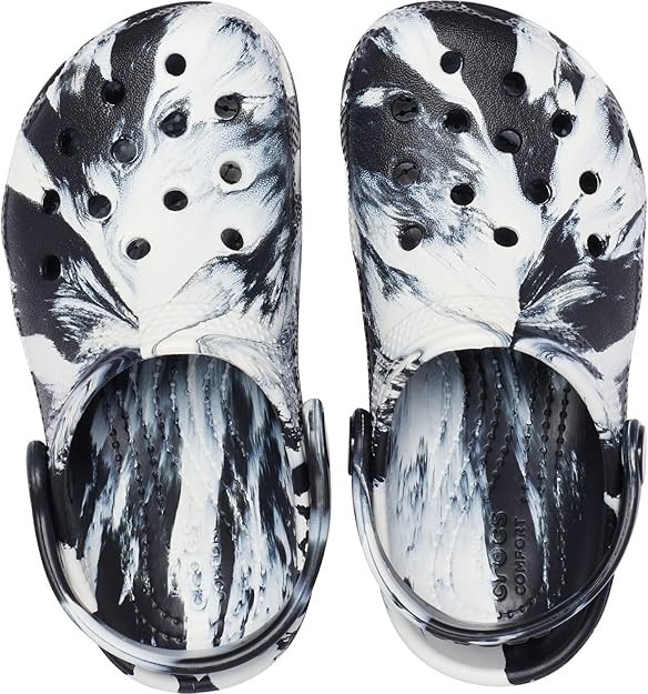 Crocs Unisex-Child Classic Watercolor Marbled Clog