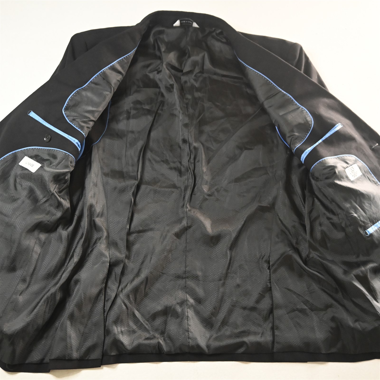 Lineage 44R 36×30 Black Honeycomb Stretc Mens Jacket Pants Suit