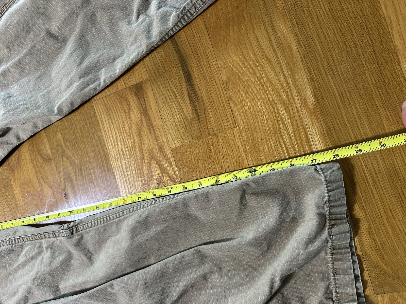 Carhartt Force Men’s Relaxed Fit Straight Leg Beige Ripstop Cargo Pants 36