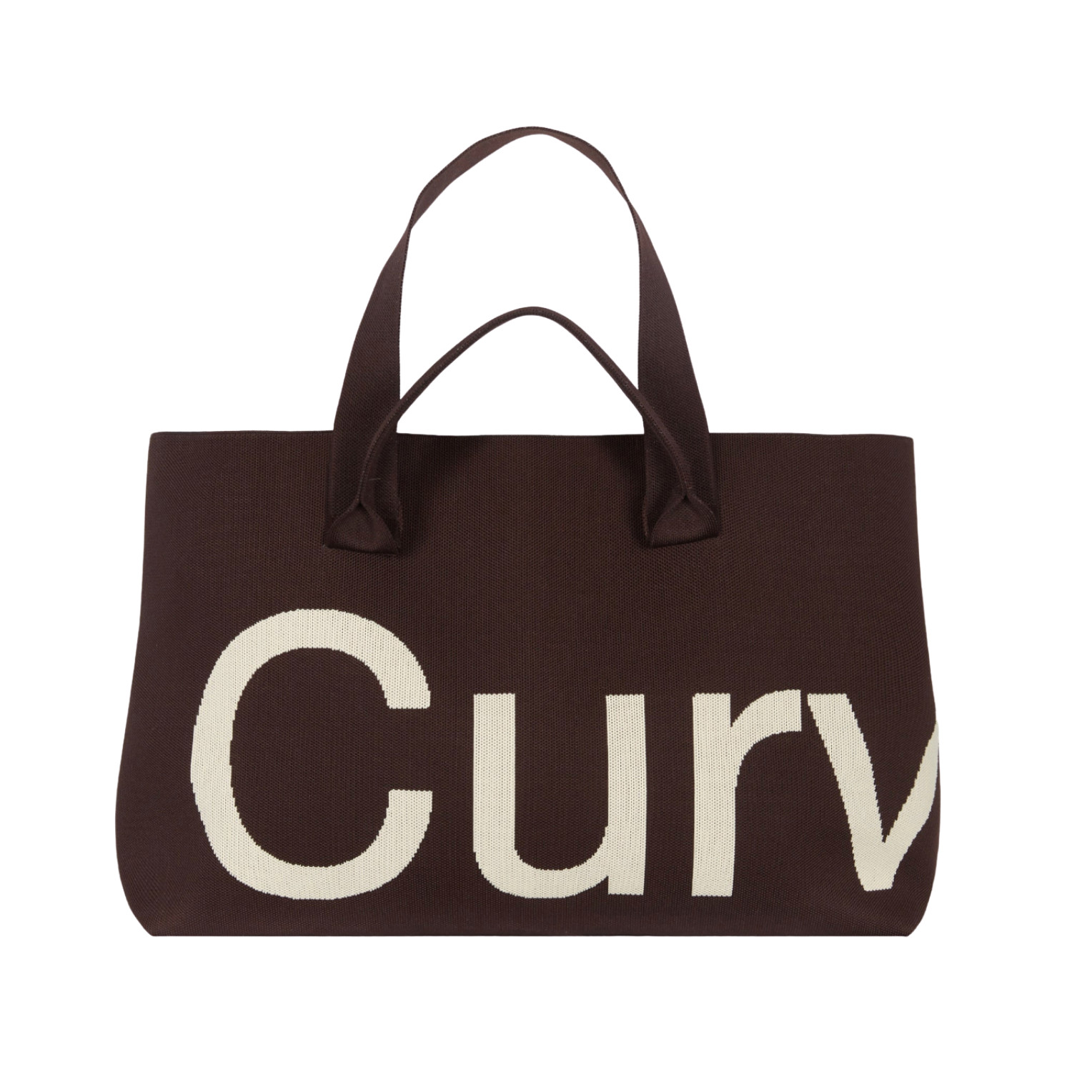 Curves by Sean Brown tote bag Chocolate