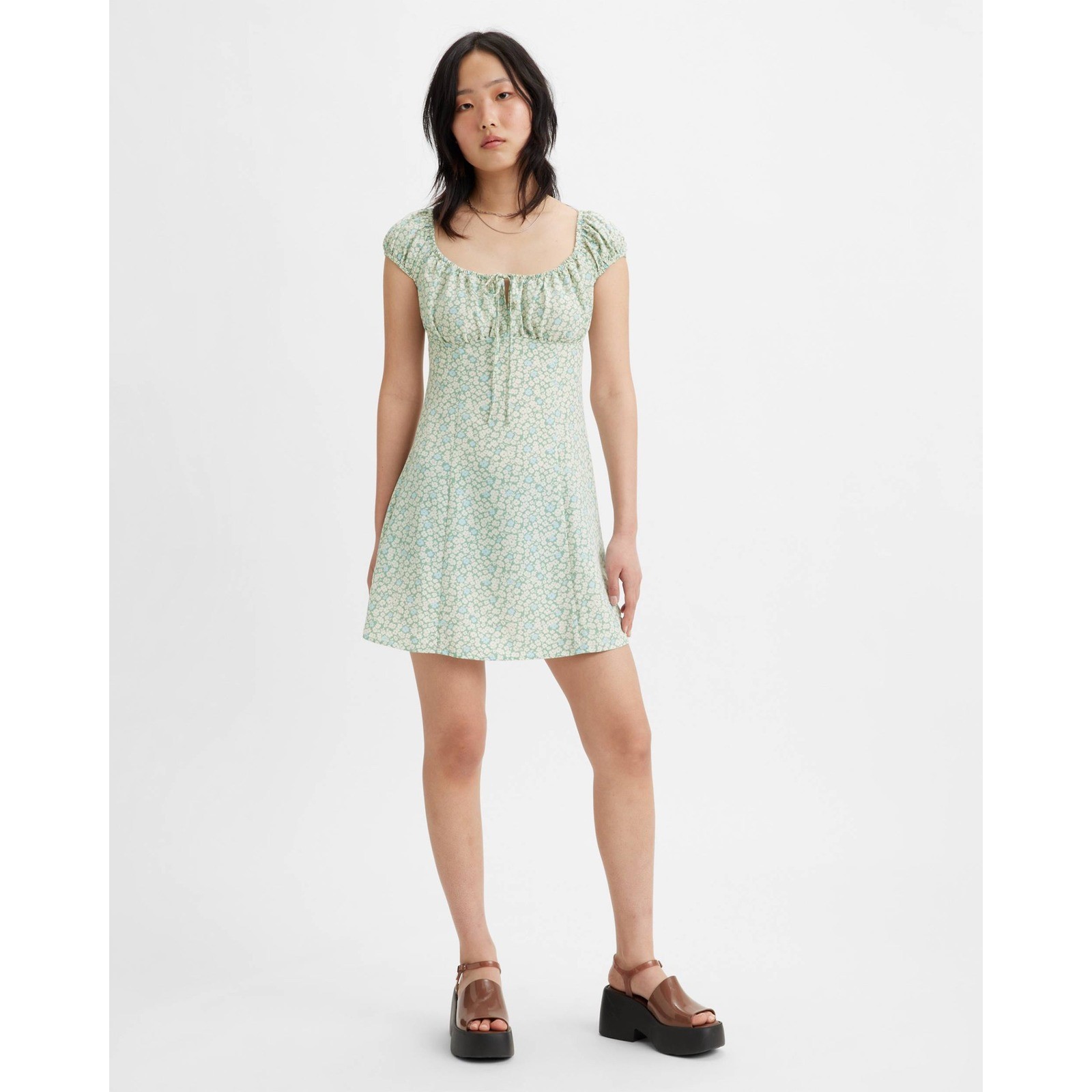NWT Levi’s Clementine floral mini dress size small