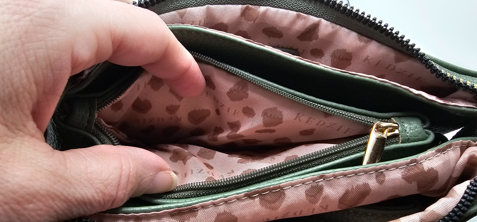 Kedzie Eclipse Wallet Crossbody Butter Soft Pebble Leather Various colors NWT