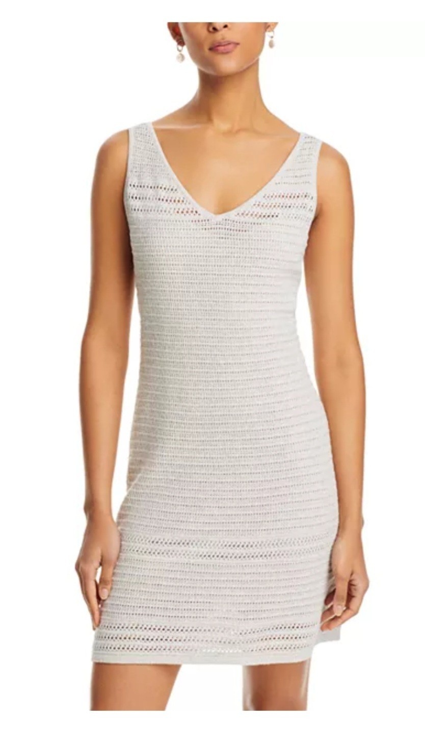 Tommy Bahama Ava Bay V Neck Dress Sleeveless Knee Length S/P