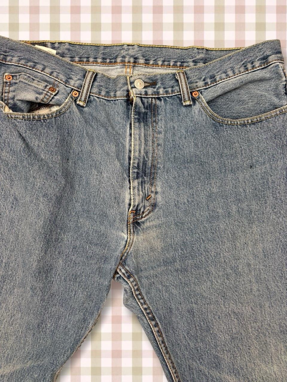 🌟 vintage Y2K style Levi’s 505 blue baggy jeans!!