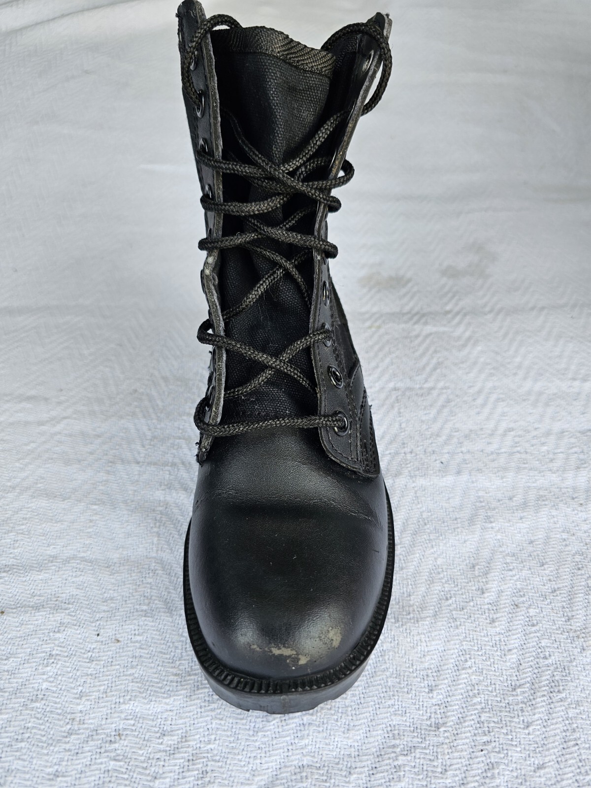 Black GI Style Jungle Boot With Panama Sole And Steel Toe 5781 Rothco Size 5R