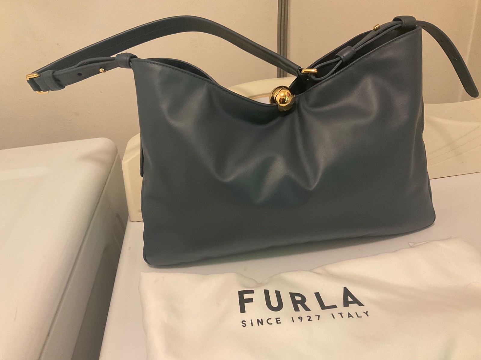 Furla Shoulder Bag Grigio NEW