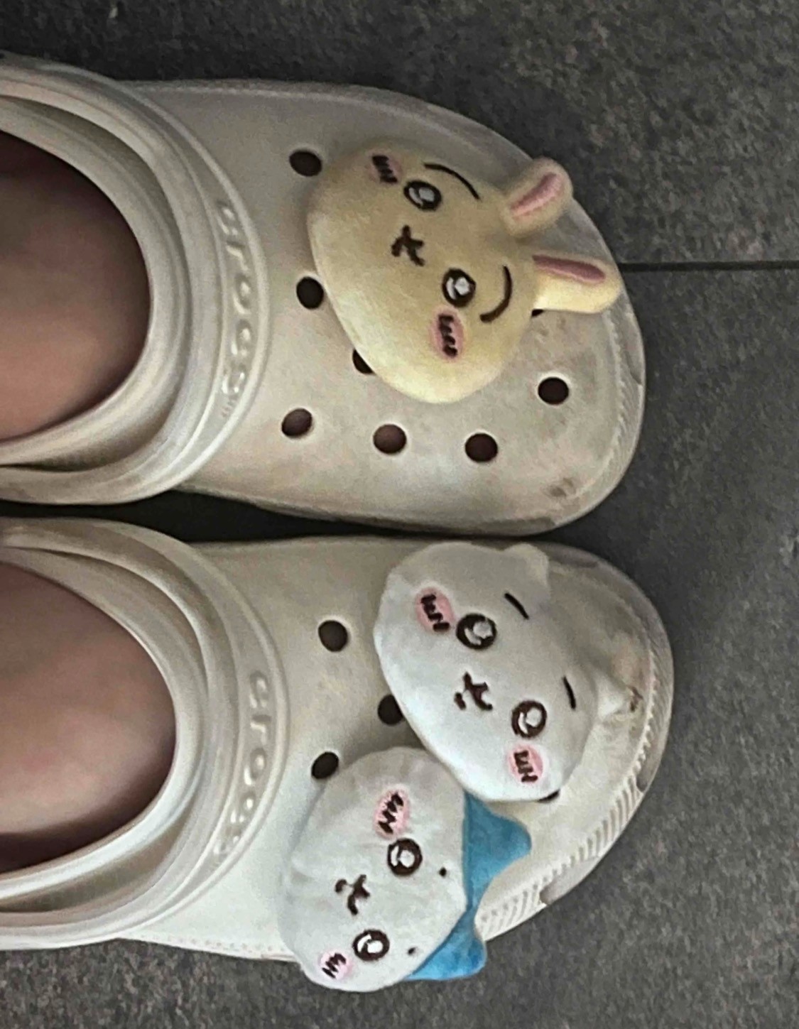 Big Plush Animal Character 3Pcs Crocs Jibbitz Shoe Charms DIY Parts Set