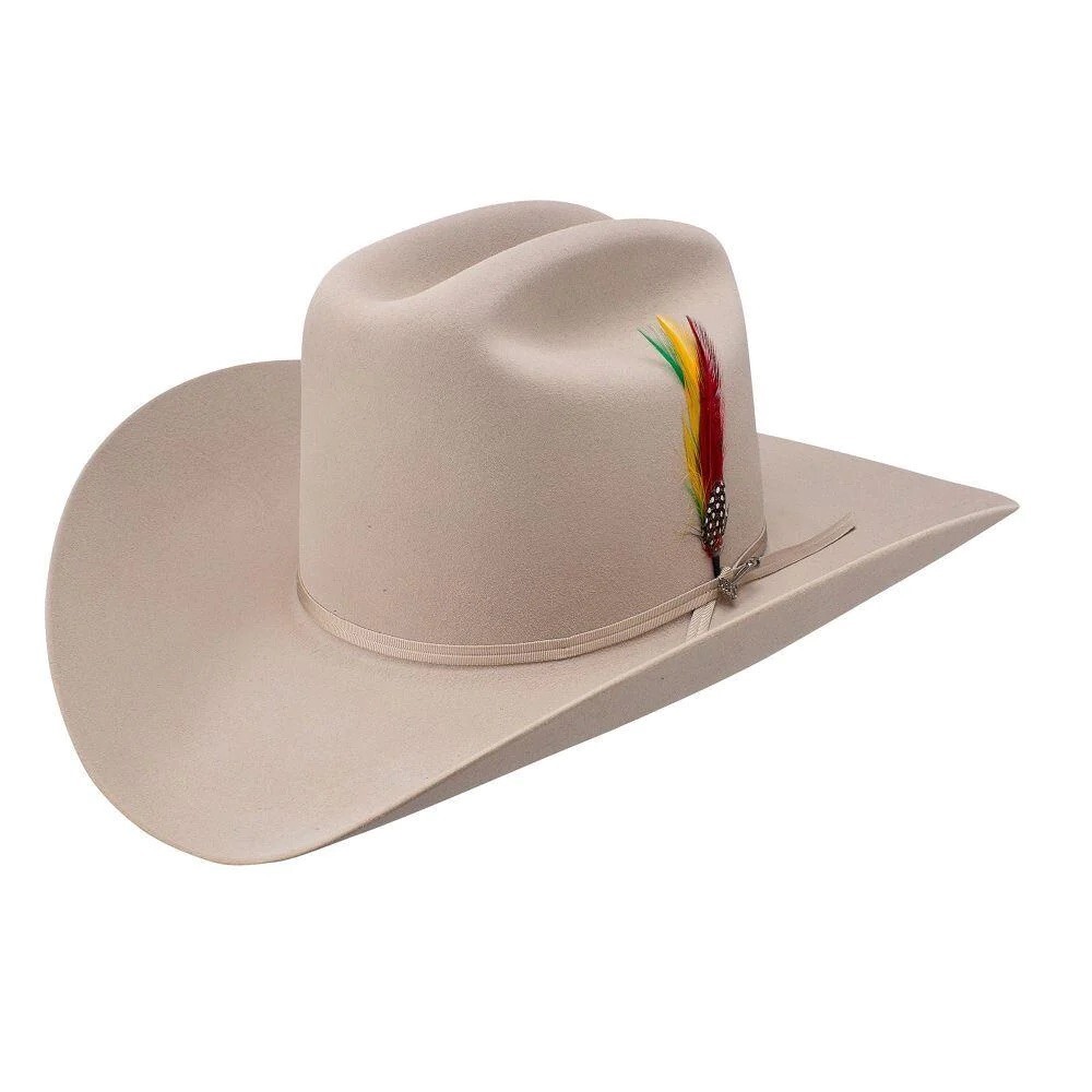 Stetson Rancher 6x Reg Fur Felt Cowboy Hat Silverbelly SFRNCH