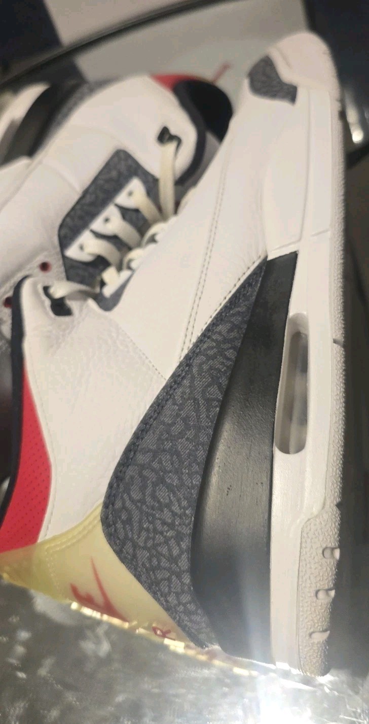 Nike Air Jordan 3 Retro SE Fire Red Denim CZ6431-100 US 15 Rare Excellent OG Box