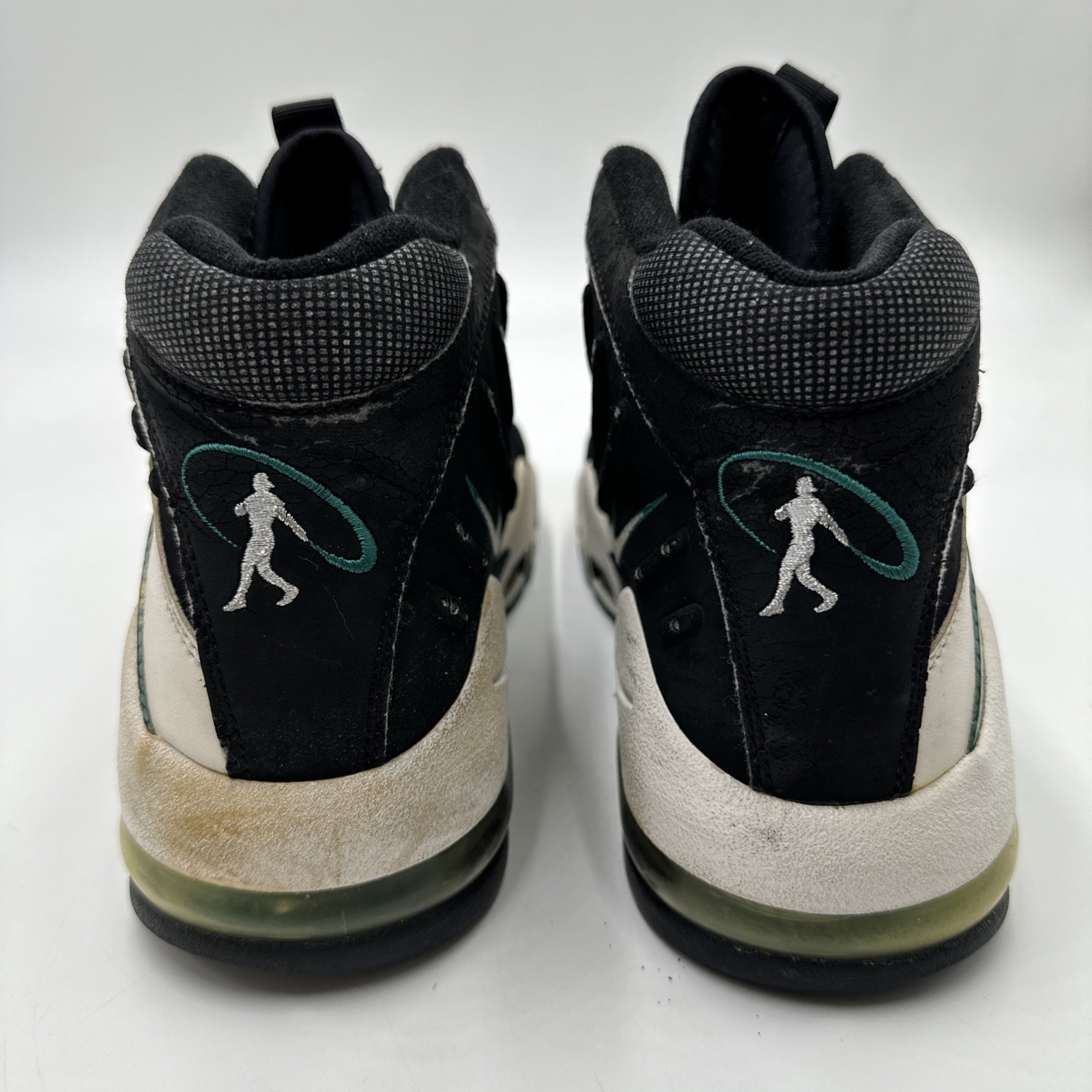 Nike Air Griffey Max 2 442171-001 Black Green Men’s 9.5 Shoes Fresh Water