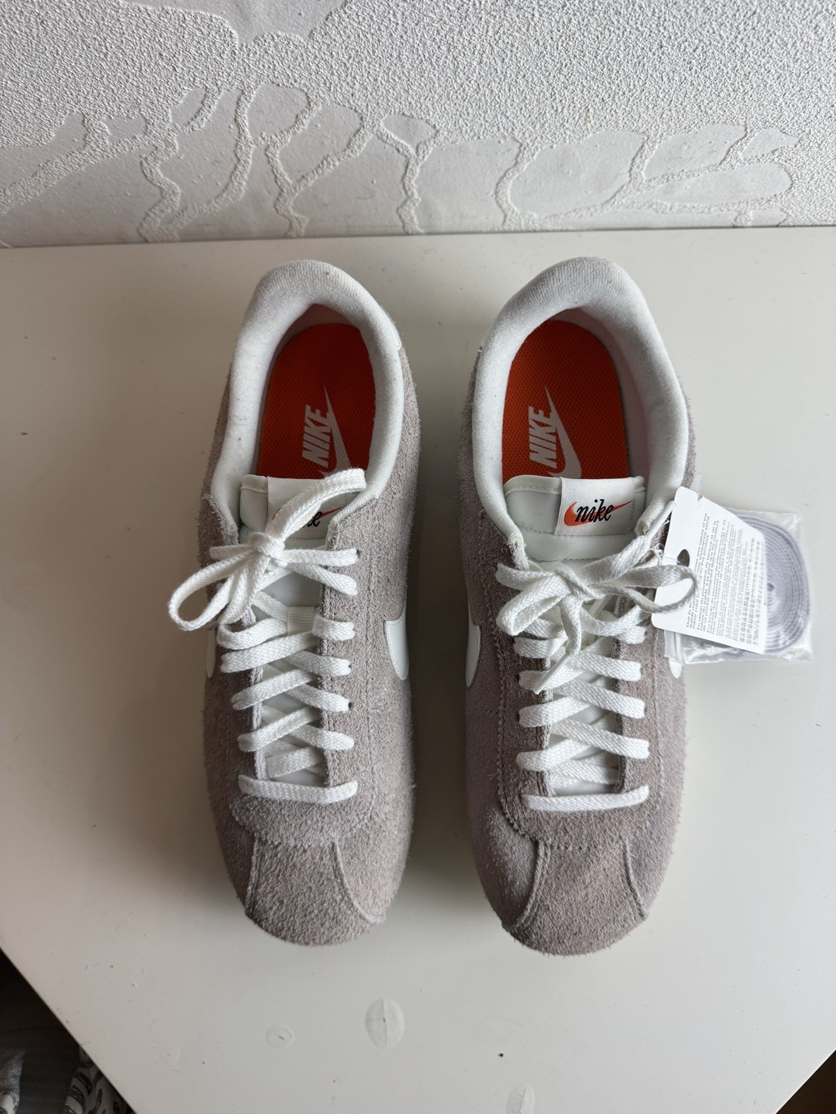 Nike Cortez SE College Grey Team Red Suede Low Top Men’s Sneaker – HF3142-001
