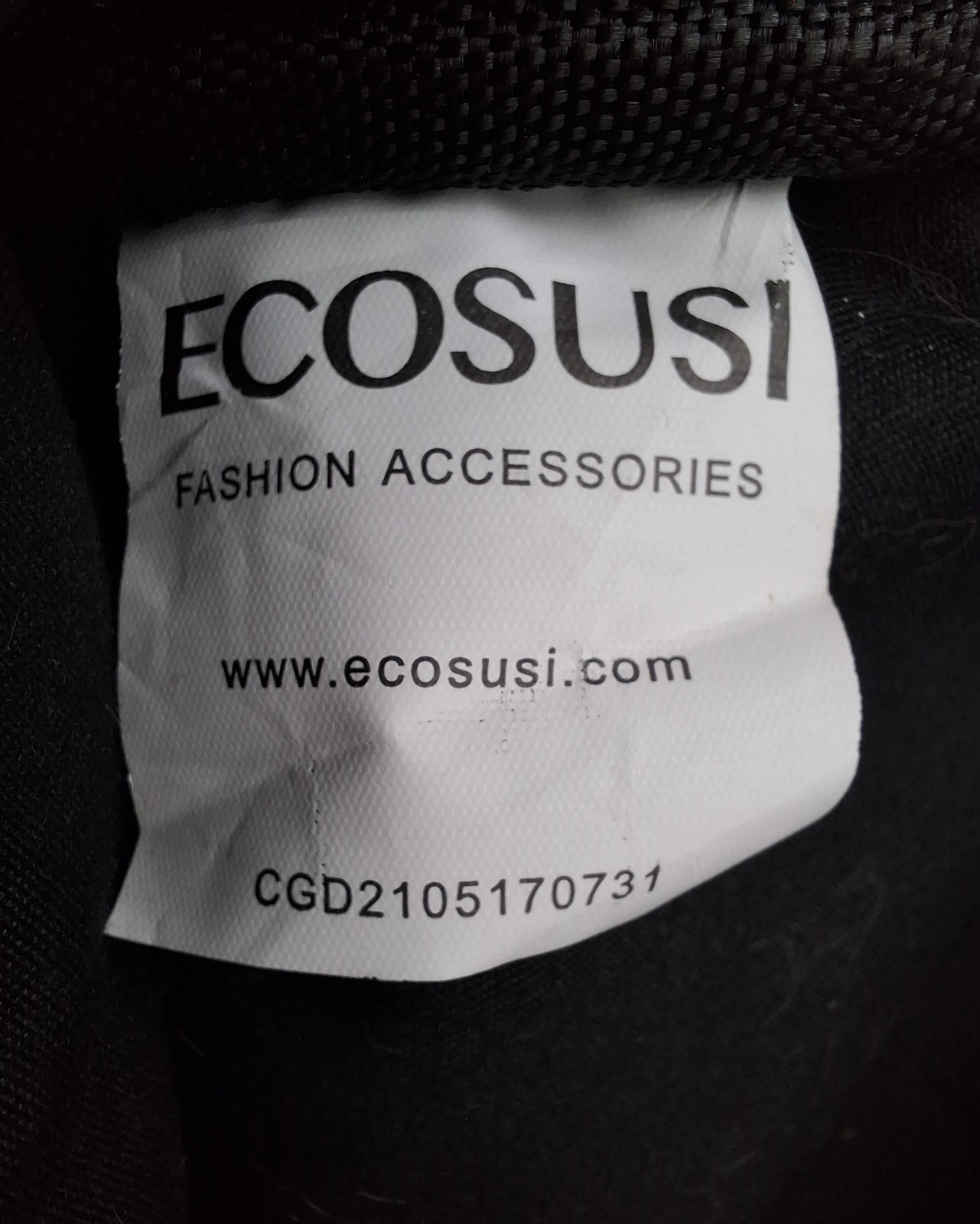 Ecosusi Women’s Cream Mini Small Backpack Bow Gold Zip Close Adjustable Straps